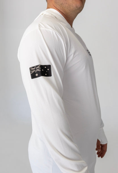 Calypso Crew ‘Skull & Cross Gaff’ Hooded Fishing Shirt